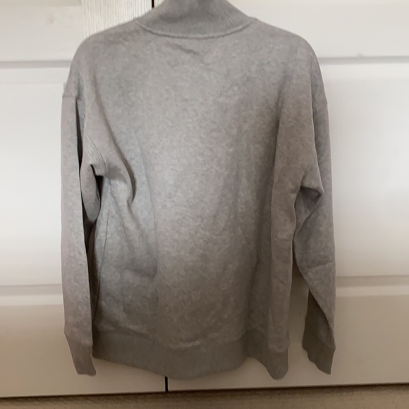 Calvin Klein grey quarter zip hoddie - Picture 3 of 3